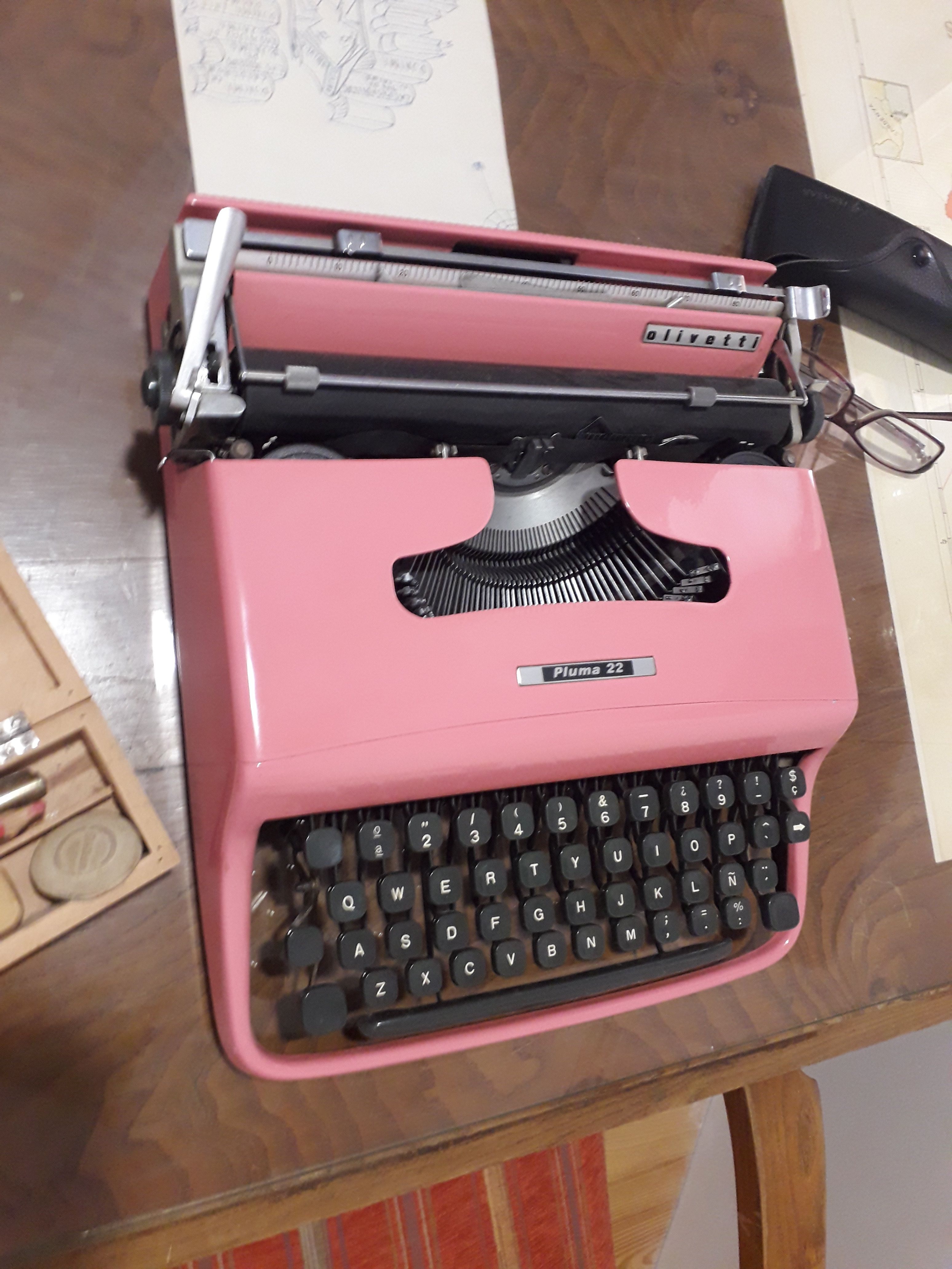 Maquina de escribir de Carmelina