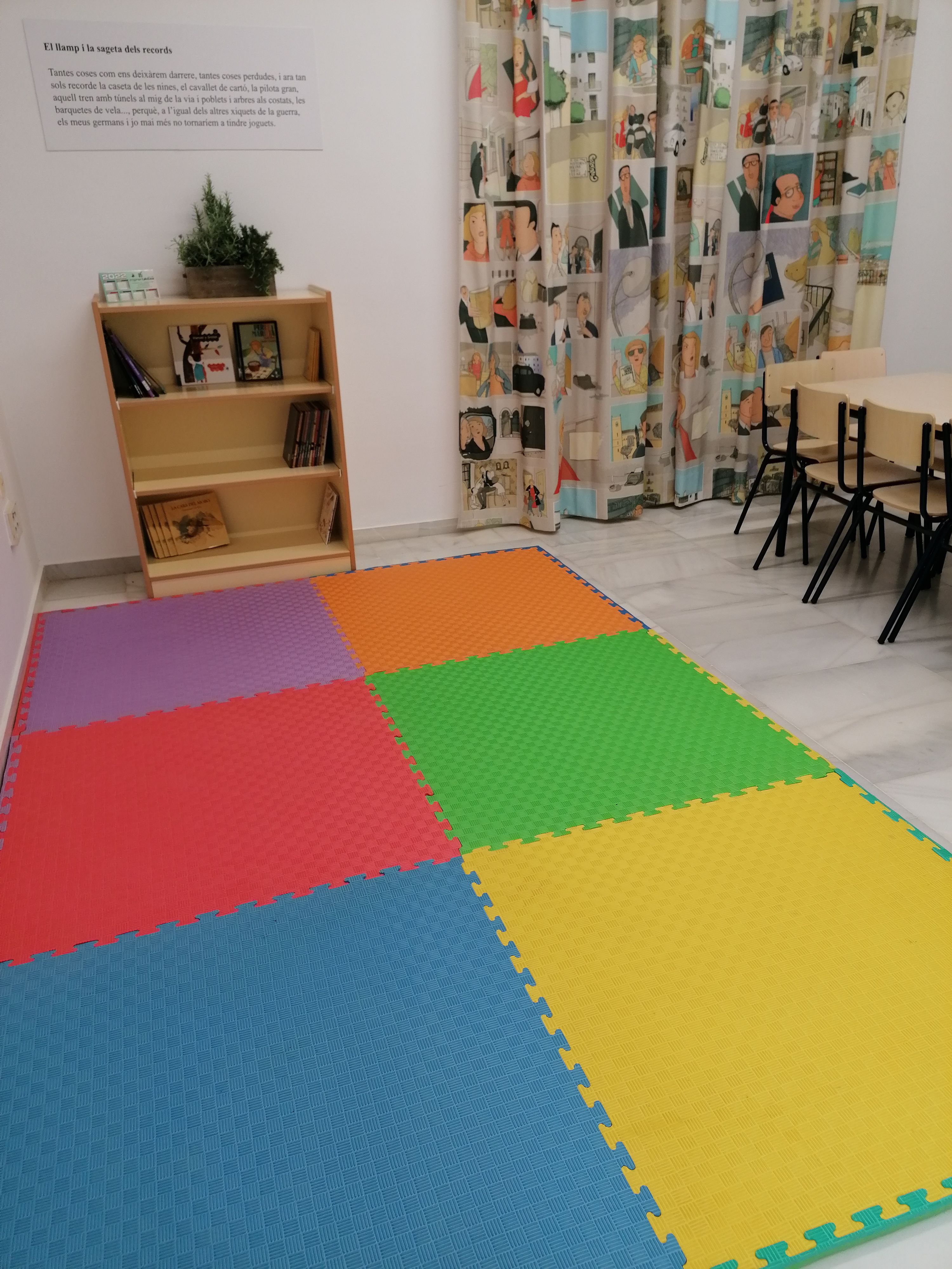 Aula de primaria e infantil