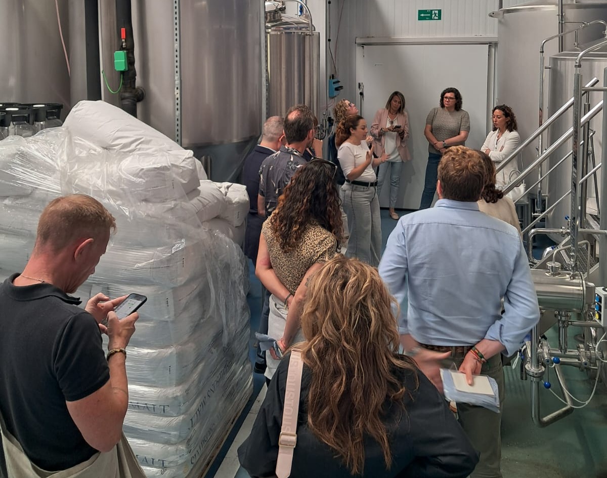 Visita a las instalaciones de Cervezas Althaia