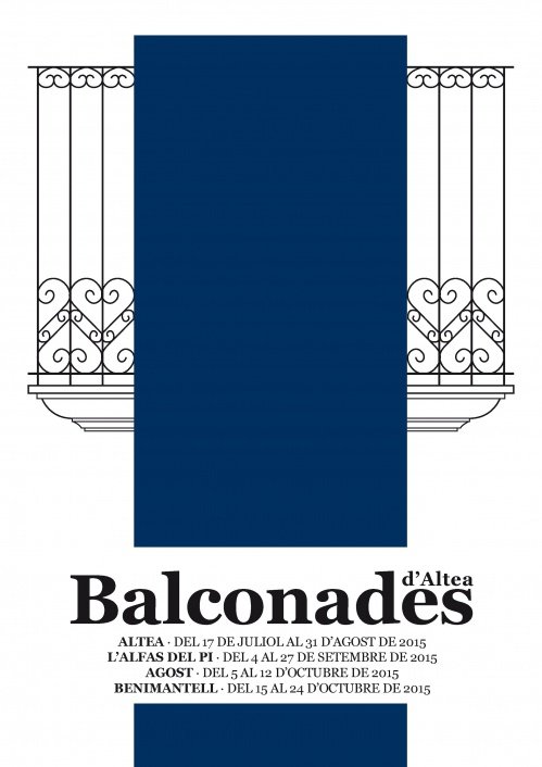 Balconades d'Altea 2015