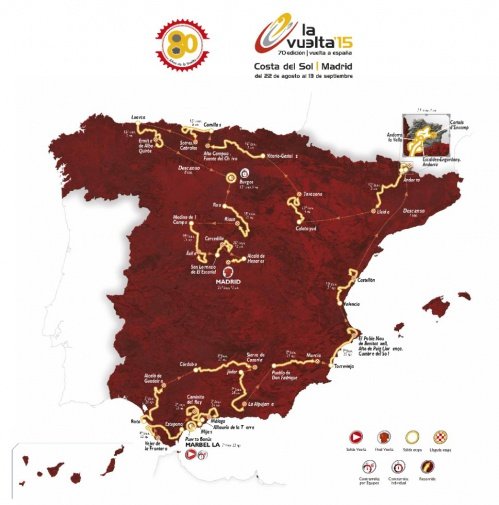 ‘La Vuelta a España’ 2015 pasará por Altea este próximo domingo 30 de agosto